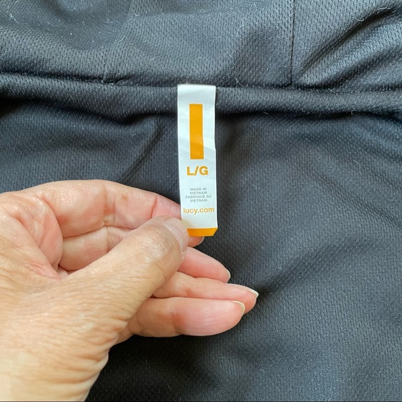 Lucy Inner Purpose Jacket Sz L Jet Stream Like New - Picture 7 of 10